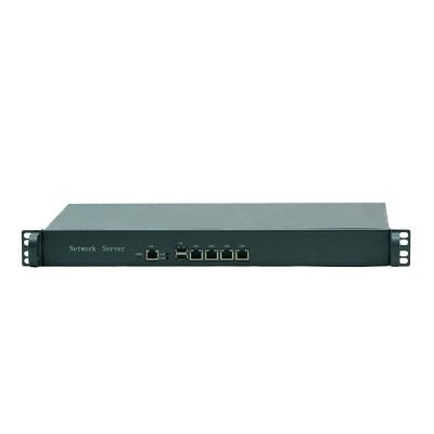 China Factory hot sales J1900 1U firewall network j1900 pc support pfsense firewall barebone rackmount PC JH-IPC108 for sale