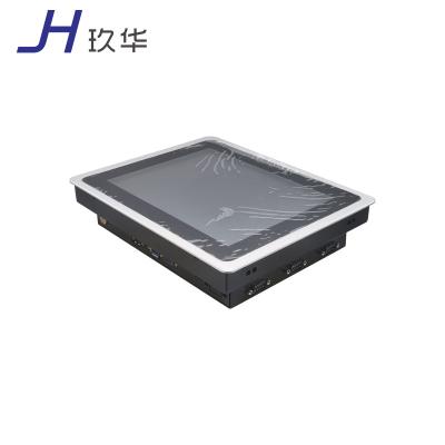 China J1900 touch screen quad core touch screen computer pc fanlees AIO J1900 touch computer pc with 6 coms for sale