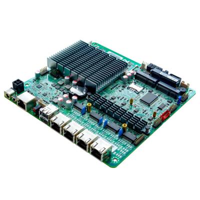 China M9F Intel J1900 4 Ports Ethernet Firewall Router Motherboard Firewall pfsense Motherboard Support 4 Lans for sale