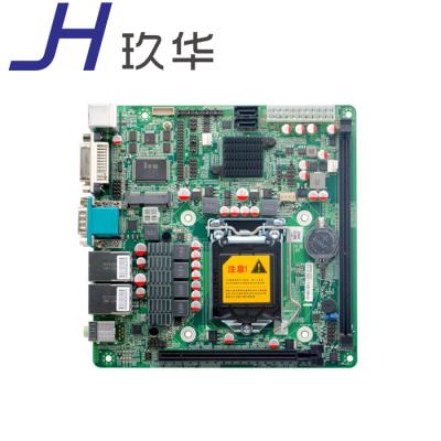 China 2021 Server Chipset H61 LGA1155 Cheap Industrial Motherboard I3 I5 I7 Panel Core I7 Industrial Motherboard for sale