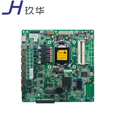 China Large 6 Ethernet Network Router Motherboard 2 SFP 6 Server/Workstation Price * Port Pfsense Network Router Server Motherboard for sale