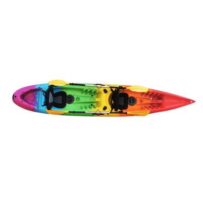 China LLDPE 2021 Latest Design SUP Surfing Board Cheap Plastic Sea 2 Person Kayak For Sale for sale