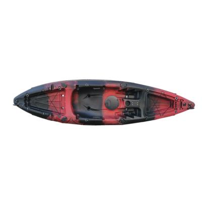 China Cheap Shipping LLDPE Pedal Drive Roto Molded Plastic Kayak Sit On Top Kayak Fishing for sale