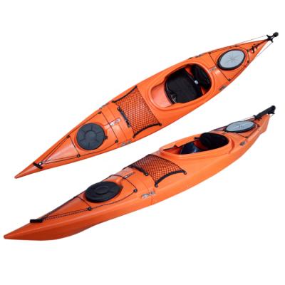 China Wholesale cheap waterproof LLDPE travel drop stitch sea folding pedal fishing tandem kayak for sale for sale