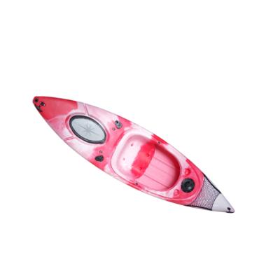 China LLDPE Boat Pedal Fishing Canoe Sit In Kayak For Sale Plastic Receational Rotomold Single Float Seat for sale