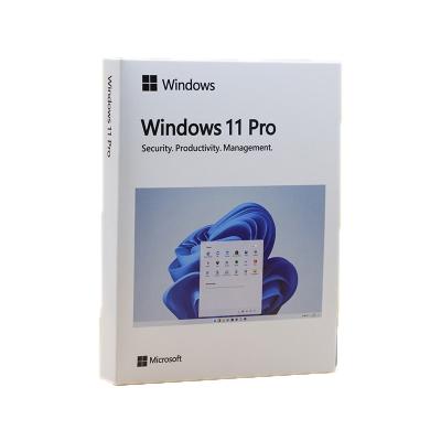 China Original Windows 11 Pro Full Package Professional OEM DVD English OEM Key Windows 12 Months Guaranteed Windows 11 for sale