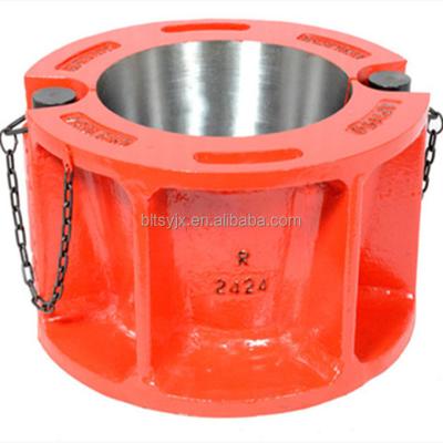 China GOOD PRICE API 7K Wellhead Wellhead Drilling Tools Hinged Casing Spider And Insert Bowls for sale