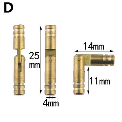 China Humidifier Butt Hinge Null Copper 8 Mm Invisible Concealed Hinges For Jewelry Box for sale