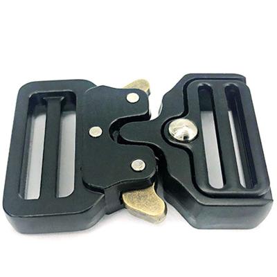 China Safety Military Metal Quick Release Buckle Center Release Camping Outdoor Side Buckle for sale