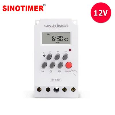 China 7 Days 24 Hours Programmable DC Input 12V Time Switch 7 Hours Programmable High Power 30A MINI TIMER Days 24 Relay Time SWITCH Output Load for sale