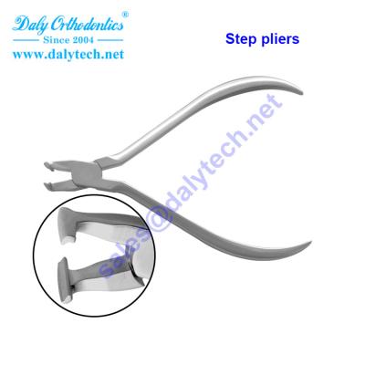 China Step pliers of orthodontic devices from dental supply companies for sale