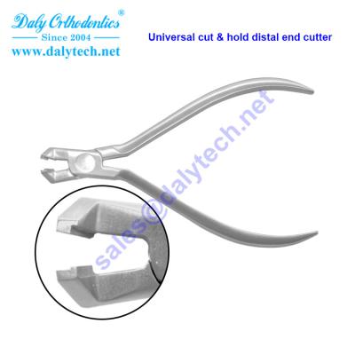 China Distal end cutter and safety hold pliers of orthodontic devices from dental supplies for sale