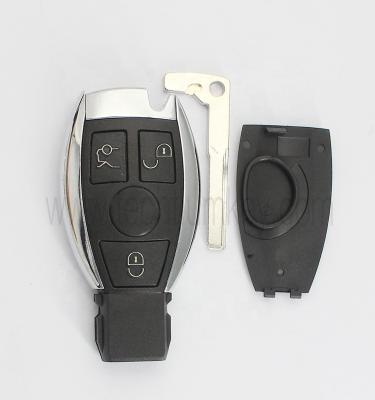 China Replace Car BGA Case Main Shell Smart Key With Logo Single Battery Holder For Benz Remote Key for sale