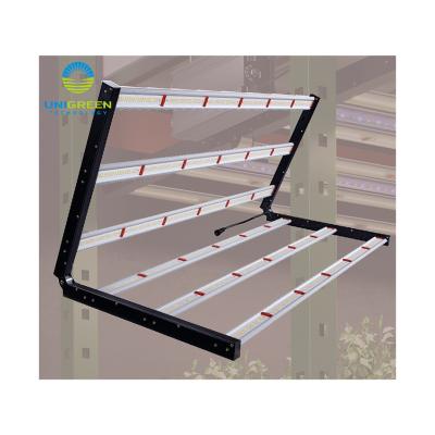 China Knob dimming cheap price 2021 Dimmable hydroponic growing 3.1umol led grow lights led grow light bar lm301h led grow light for sale