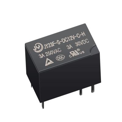 China Small sealed signal 23F relay 12V0.15W 6 pin signal relay available for access control system for sale