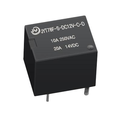 China Sealed Automotive Relay 10A/250VAC/0.36W Set Conversion 5 Pin Small Power Relay Power Relay for sale