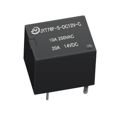 China Sealed Automotive Relay 20A/14VDC/0.6W Set Type 5 Pin Electromagnetic Relay Small Power Conversion Relay for sale