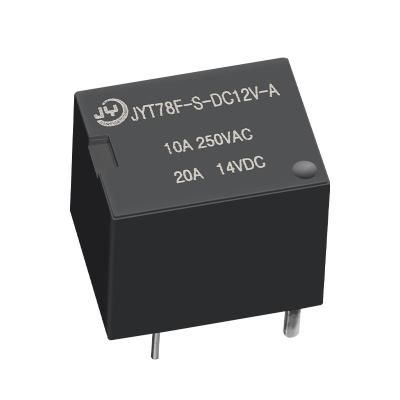 China Sealed waterproof car relay 5V/12V /0.6W set of 4 pin normally open small car relay for sale