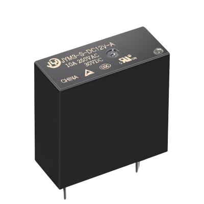 China Sealed electromagnetic relay 12V/10A/250VAC a set of small relay of 4 terminals of normally open power relay for sale