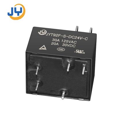 China Power relay home appliance sealed relay 30A 24V5 pin a set of small conversion power relays for sale