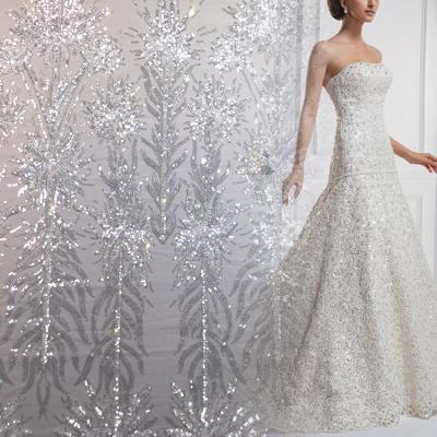 China MX419-2 2021 Viable Factory High Quality Hot Sale Indian Wedding Dress Bridal Gowns Sequins Lace Up Fabric For Party Women Dress for sale