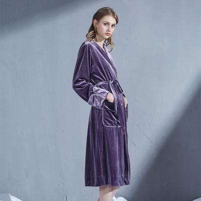 China Yanzi brand customization winter women's velor sleepwear lounge wear pajamas spring and autumn large QUICK DRY pj for sale