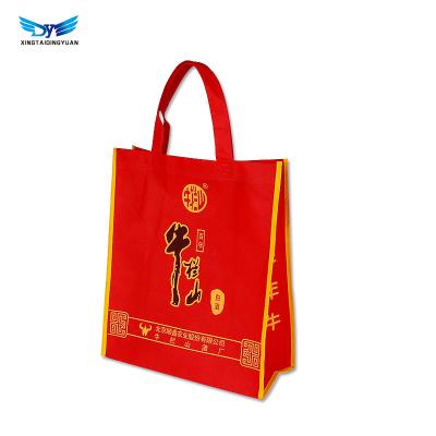 China Business& Large Capacity Shopping Tote High Quality Strong Carrier Non Woven Shopping Bag for sale