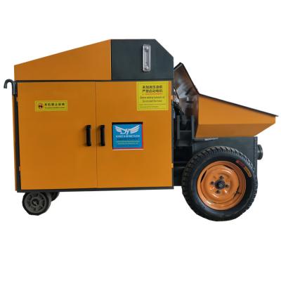 China Construction material stores mini concrete pump truck, small electric concrete pump for sale, diesel concrete pump for sale