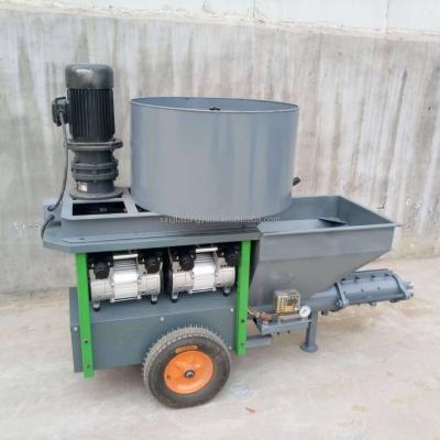 China 2018 hot sale construction plaster mixing pumps/sand cement mixer/cement sand plaster machine for sale