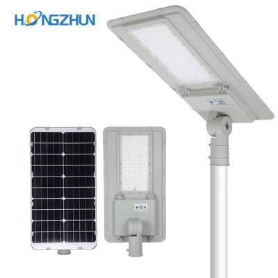 China ROAD 5 years smd IP66 100w 180w all warranty outdoor waterproof in one integrated solar led street light for sale