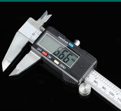 China New Arrival Absolute 150mm Measuring Instruments Aluminum Screen Large Vernier Caliper Digital Price for sale