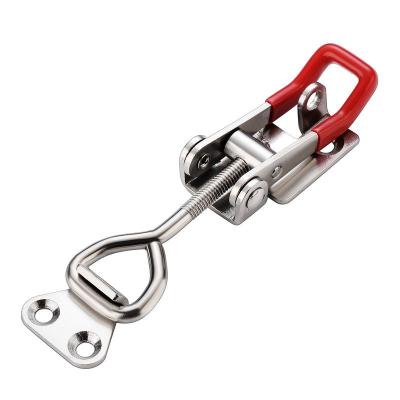 China Industrial Trailer Hook Catch Part Heavy Duty Plastic Horizontal Adjustable Latch Strap Heavy Duty Clip Toggle Clamp for sale