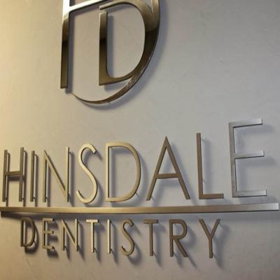 China Easy Installation 3D Dentist Shop Logo Name Sign Board Display Acrylic Advertise Panel LED Channel Letter for sale