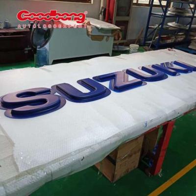 China Goodbong Eco-friendly Supplier Plastic Led Illuminated Electronic Advertising Sign Show 3D Channel Letter for sale