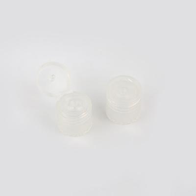 China Non Spill 24/410 flip top cap for plastic bottle screw easy open cap black smooth bottle cap for sale