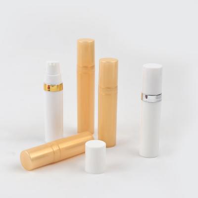 China Cosmetic 5ml 7ml 10ml 15ml 20ml Manufacture Plastic Airless Pump Bottle Serum Lotion Pump Dispenser Vacuum Airless Bottle for sale