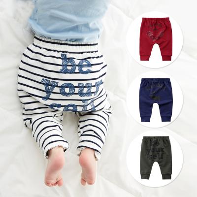 China Fashion Anti-pilling Baby Clothes Boys Infant Cotton Long Harem Pants for sale