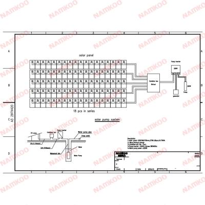 China Customized Popular Solar Pump China 100 Meter Main Solar Pump For Agriculture Deep Good River Solar Water Pump for sale