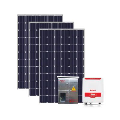 China Home Hot Selling Industrial Solar Panel System 5 Kw On Grid Solar Power System for sale