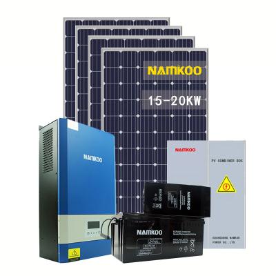 China Home Hot Sale 25000W Off Grid Solar Energy Products 25000W Power For Home for sale