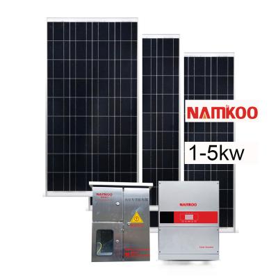 China Chint solar power system 4KW smart life home quanlity 4000W solar system high power for sale