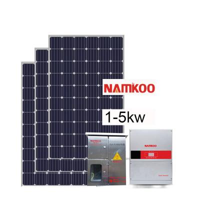 China Home On Grid Solar System 2KW Off Grid Power System 2000W Solar Home Kit Complete Solar System for sale