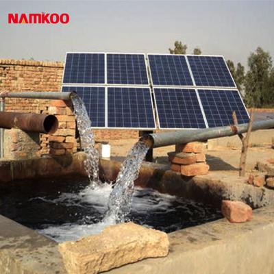 China Gasoline Price Solar Irrigation 5Hp Irrigation Water Pump Solar System Kit Solar Photovoltaic Water Pumping for sale