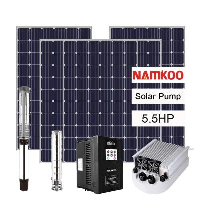 China 5Hp Solar Water Pump Solar River Solar Pump Water Submersible Gasoline Price for sale