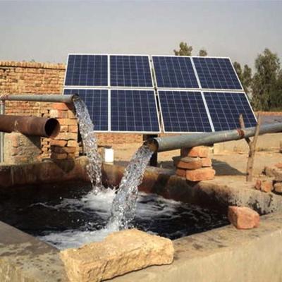 China Solar water pump for the irrigation system. New Concept Good Quality Controller 7.5HP/5.5kw Solar Water Pump Solar System for sale