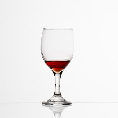 China NIL Sustainable GROCERY 190ml 6.4oz Retro Gift Soild One Piece Wine Glass Bulk for sale