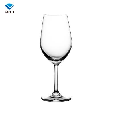 China New 250ml 8.45oz Crystal Riesling Red Wine Water Unique classic/postmodern GROCERY machine blown lead-free glass tumbler for sale