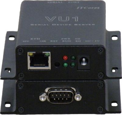 China 1 Port Serial RS232/422/485 to Ethernet Server/Com Driver,Industrial Edition VU1 for sale