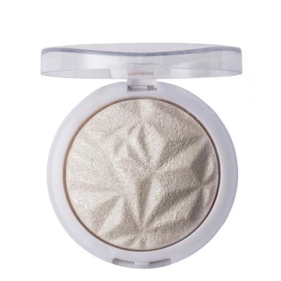 China Single 6 Colors Glitter Makeup Pressed Powder Highlighter Bar Palette Waterproof Organic Makeup Cosmetics Private Label 1009 for sale