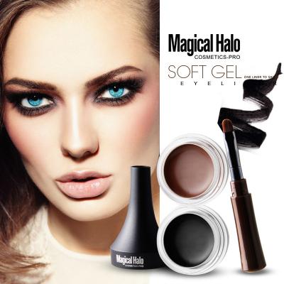 China Waterproof Waterproof Eyebrow Powder Lasting Enhancers Easy Cream Eyeliner Sweatproof No Fade Eyebrow Makeup Cosmetic for sale